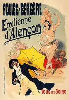 Folies Bergères,Émilienne d’Alençon