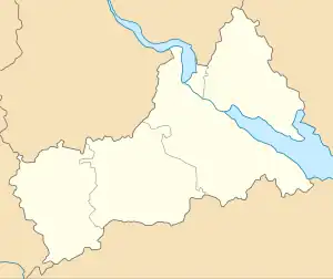 Biloziria is located in Cherkasy Oblast