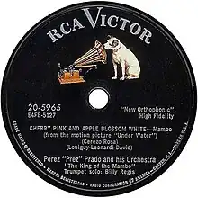 The label for the record