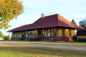 Chicago, Milwaukee, St. Paul & Pacific Depot