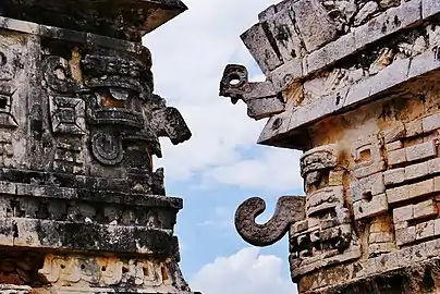 Elaborate mosaic masks