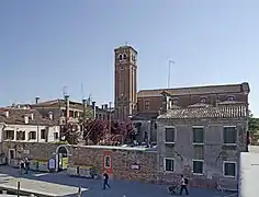 San Giobbe view from  Ponte dei Tre Archi