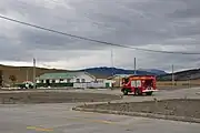 Police station in Patagonia (southern Chile)