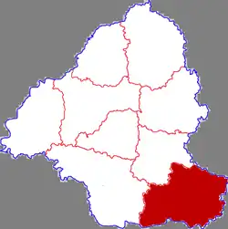 Shan County in Heze