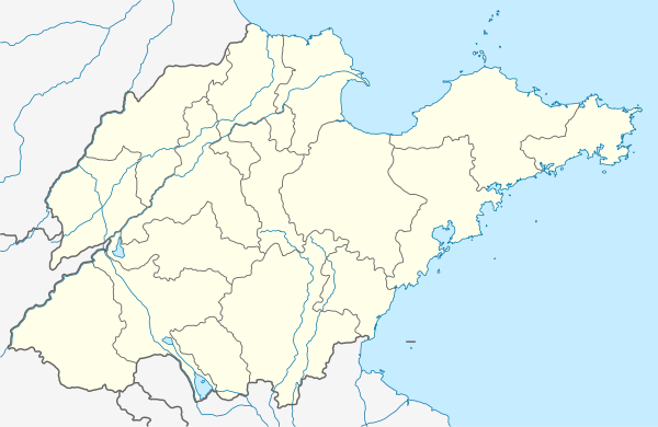 Shinan is located in Shandong