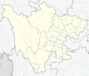 Pidu is located in Sichuan