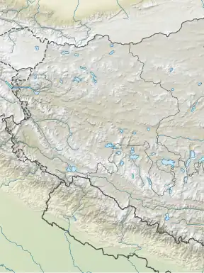 Location of Pangong Lake