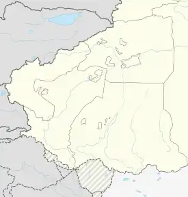 Alaqagha is located in Southern Xinjiang