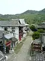 Reproduction of traditional Chinese street.