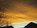 Chinook arch over Calgary, 6 January 2003