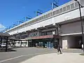 The east side of Chitose Station in July 2014