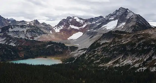 Chiwawa Mountain and Lyman Lake