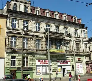 Frontage onto Gdańska Street