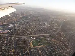 2014 aerial photo of Chollas View