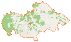 Location of Gmina Chorzele