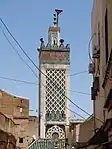 View of the minaret from the west