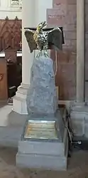 Eagle lectern on Dartmoor stone