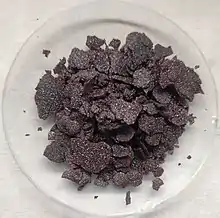 Powder of chromium trioxide