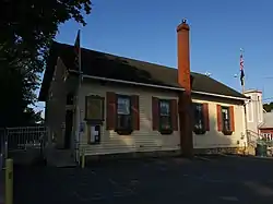 Town hall and post office