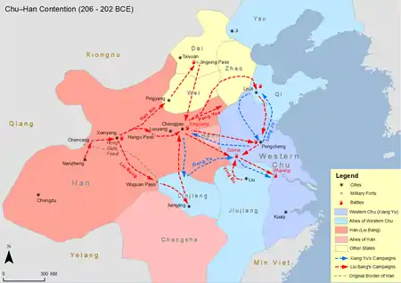 Chu-Han Contention (207 BC–202 BC)