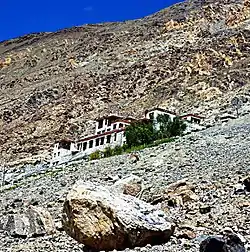 Chumathang gompa