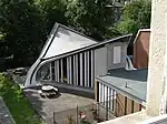 A hyperbolic paraboloid saddle roof: Church Army Chapel, Blackheath