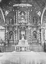 Chapel of la Virgen de Loreto at the Church of La Compañía (in 1930)