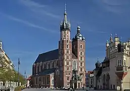 View of the basilica from the west