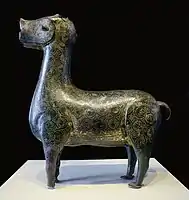 The deer of Medina Azahara [es], a bronze fountain