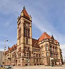 Cincinnati City Hall, built 1858–1897