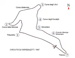 Circuito di Ospedaletti 1947 (San Remo Grand Prix at Ospedaletti)