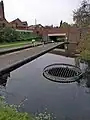 Circular weir at Walsall Lock No 5