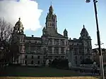 80 George Square Glasgow City Chambers And Lampbrackets To George Square