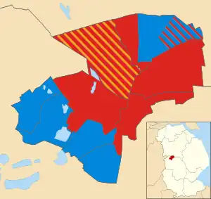 2007 results map