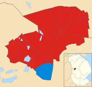 2019 results map