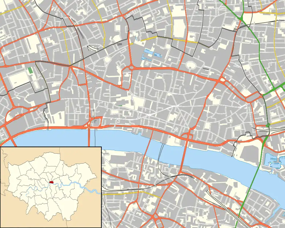 Bank Junction is located in City of London