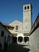 Church of Santa Maria in Valle in the Gastaldaga area.