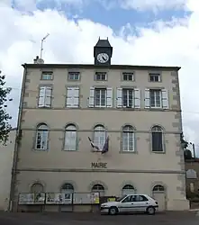 Town hall in Clémencey