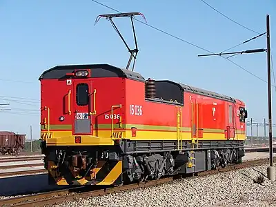 No. 15-036 in the Salkor Yard, Saldanha, 14 July 2011