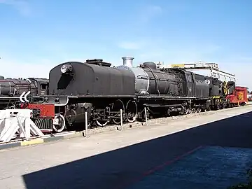 No. 2401 at the Outeniqua Transport Museum, George, 15 April 2013