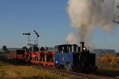 No. NG16, at work at Sandstone Estates, 22 April 2007