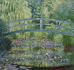 Claude Monet, Japanese Bridge and Water Lilies, c. 1899