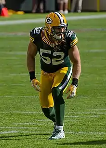 Matthews in uniform on the field