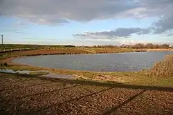 The lake at Cleethorpes Country Park