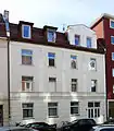 Dormitory built in 1903 by Andreas Aigner and Paul Breitsameter, Art Nouveau building at Clemensstraße 127