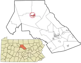 Location in Clinton County and the U.S. state of Pennsylvania.