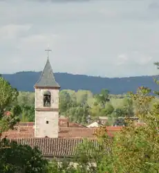 The church tower in Vielmur-sur-Agout