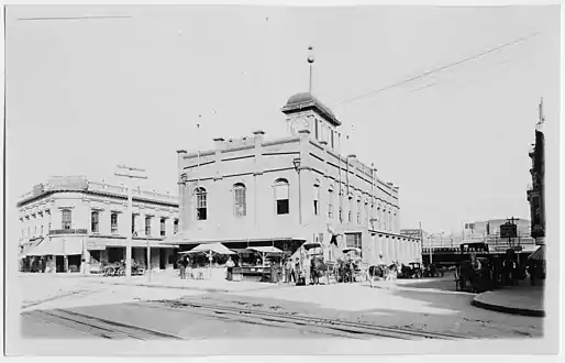 Clocktower (Temple) Courthouse, Market and Theater