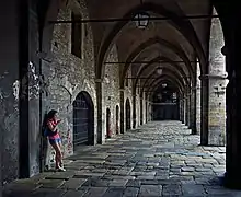 Cloister of the University of Bergamo