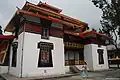 A close view of Enchey Monastery in Gangtok